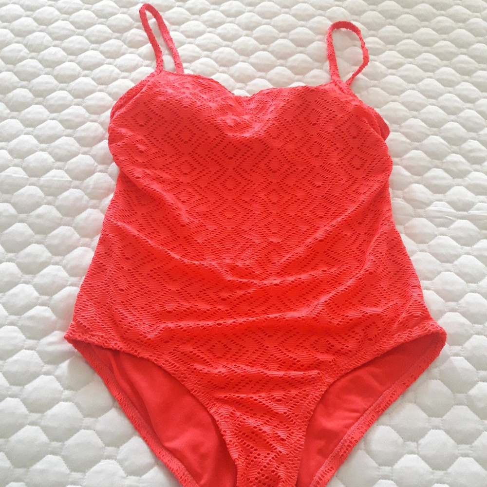 BOGO Catalina Small 4/6 Coral Swimsuit Onepiece